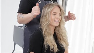 blow dry for Fine Thin Hair tutorial screenshot 2