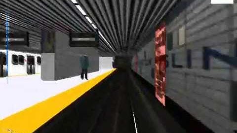 TTC Subway In OpenGL Layout (Timelapse)
