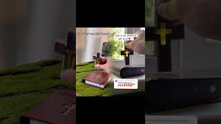 Faith that floats—your own mini chapel at home. #godblessmyfamily#fyp#god