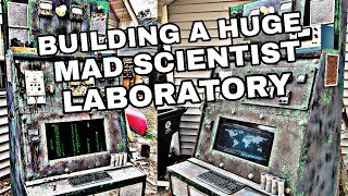 Creating Mad Scientist Laboratory Props- Hertzog Haunted Tutorials