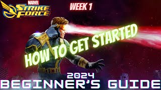 MARVEL Strike Force BEGINNERS GUIDE for 2024 **NEW PLAYERS MUST SEE**