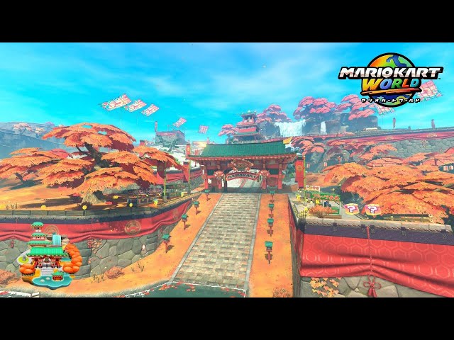 マリオカートWORLD】プクプクフォールズ(Cheep Cheep Falls