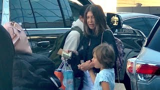 Paul Anka's Daughter Amelia Anka And Her Two Children Arrive For Travel At LAX Details