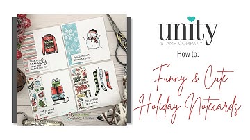 Unity Quick Tip: Funny & Cute Holiday Notecards
