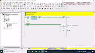 CARA MENGGUNAKAN FUNGSI TIMER PADA CX PROGRAMMER screenshot 5