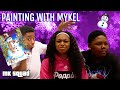 {Vlogmas #1} CHRISTMAS PAINTING WITH MACEI AND MYKEL
