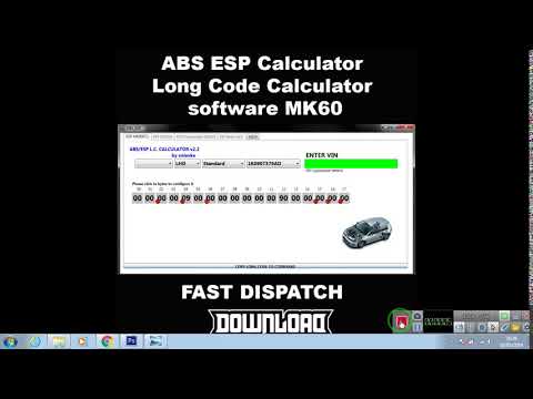 ABS ESP Calculator Long Code Calculator software rooven1