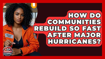 How Do Communities Rebuild So Fast After Major Hurricanes? - Your Emergency Planner