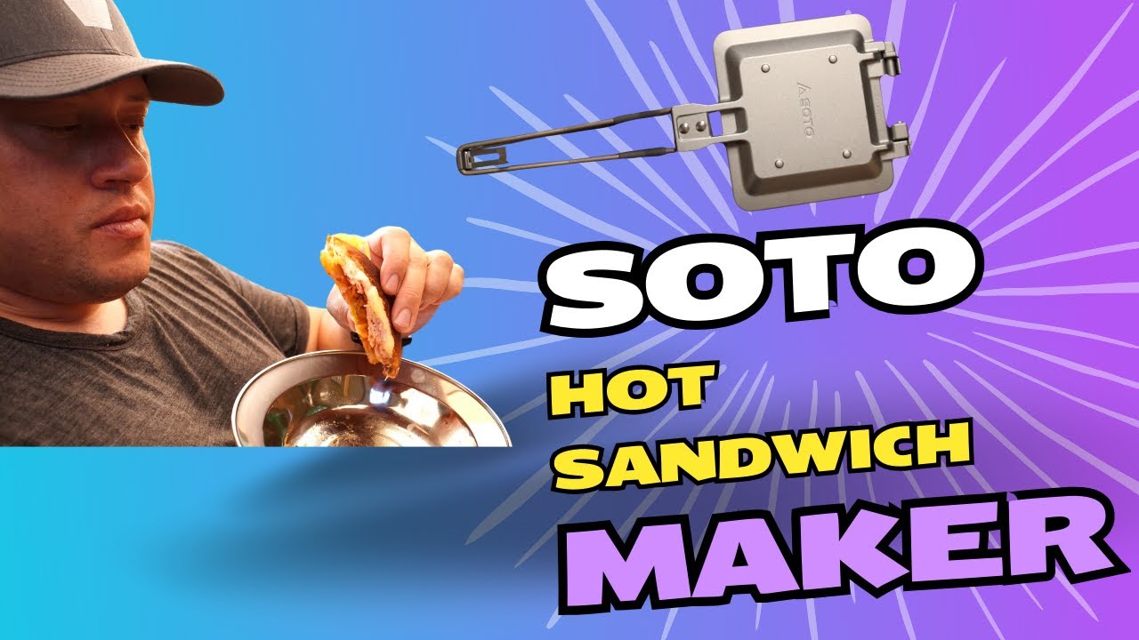 Soto HOT Sandwich Maker or Camping Hot Pocket?!?!?! - YouTube
