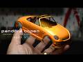 01 | Pandora Copen | Aoshima | 1/24 | Scale Model Building | ASMR |