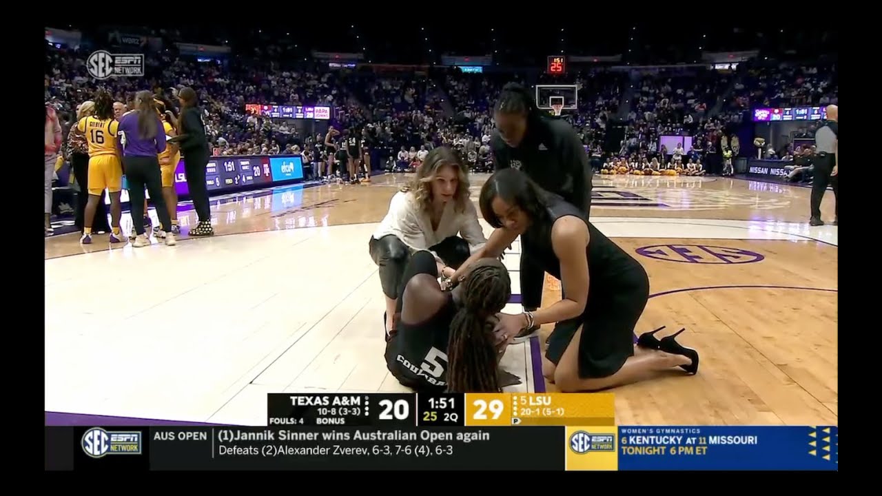'25 Wnba Draft Prospect SCREAMS in Pain w/ Knee Injury #NCAAW - YouTube