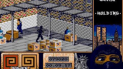 Atari ST Speedrun: Last Ninja 2 (with pop-up dialogue)