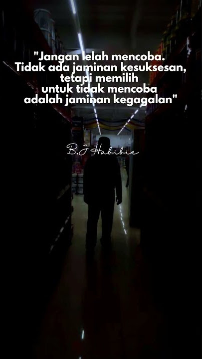 Motivasi dari B.J habibie.#storywa #storywa30detik #katakatabijak #motivasisukses #motivasidiri