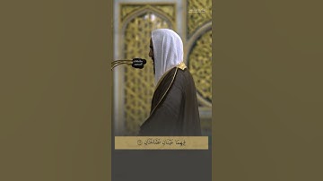 سورة الرحمن من تراويح المسجد النبوي#أحمد_بن_طالب #الحرم_النبوي