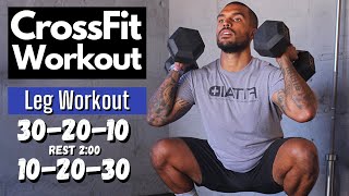 CrossFit® workout for legs | CrossFit workout of the day screenshot 4