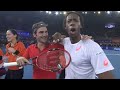 Tennis "Craziest" Doubles Match You've NEVER Seen Before! (Federer & Monfils Facing Novak Djokovic)