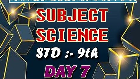 class 9/subject science/day 7/bridge course/2022-23/answer/English medium/