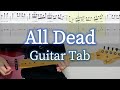 All Dead - L'Arc〜en〜Ciel / Guitar Tab