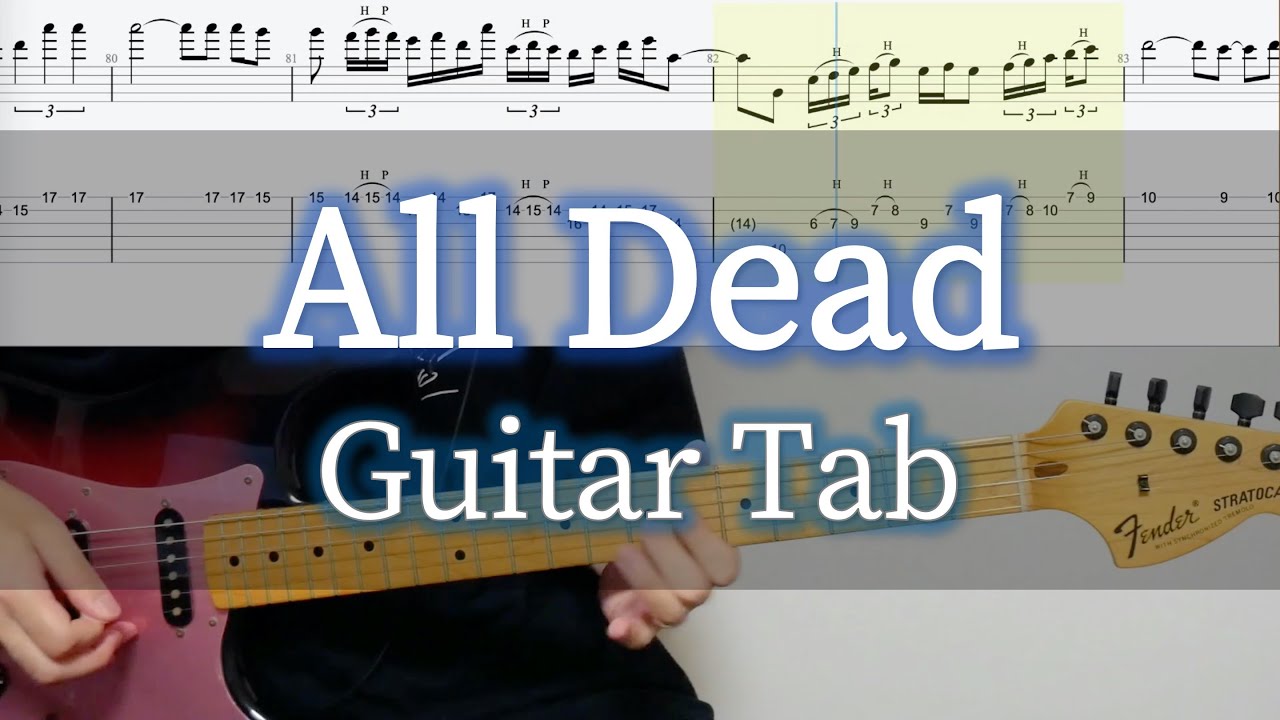 All Dead - L'Arc〜en〜Ciel / Guitar Tab