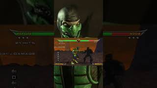 Mortal Kombat Armageddon: Reptile (COMBO 53% e 62%) #combo #reptile #mortalkombatarmageddon