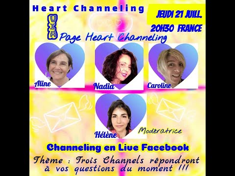 HEART CHANNELING : GUIDANCE DU 21 07 2022 (communication avec les défunts, leçon professionnelle)