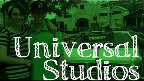 Spring 2014 DCP Vlog #21 - Universal Studios with Jared