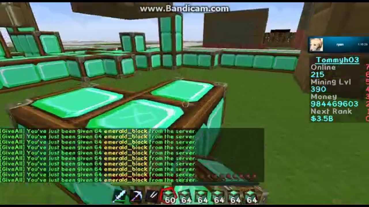 Emerald Block Glitch on YouTube