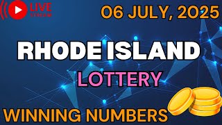 Rhode Island Midday Lottery Results For - 06 Jul, 2025 - The Numbers Midday - Powerball