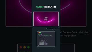 Celebrity ✨ Stunning Cursor Trail Effect - New Interactive Design 🎨||#shorts #shortvideo #animation #coding Net Worth