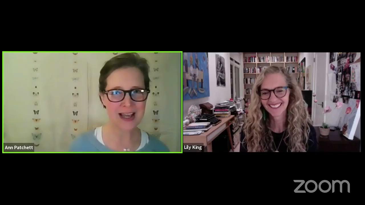 Lily King, Author of Writers & Lovers, in Conversation with Ann Patchett YouTube