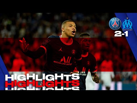 HIGHLIGHTS | PSG 2-1 MARSEILLE | Mbappé & Neymar Jr ⚽️ Le Classique