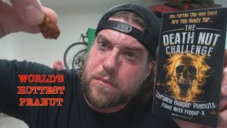 What It's Like To Eat The World's Hottest Peanut (Carolina Reaper & Pepper X) #DeathNutChallenge
