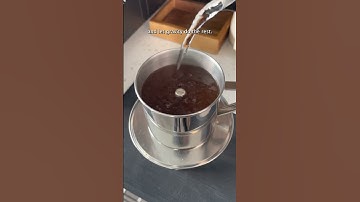 Vietnamese iced coffee #coffee