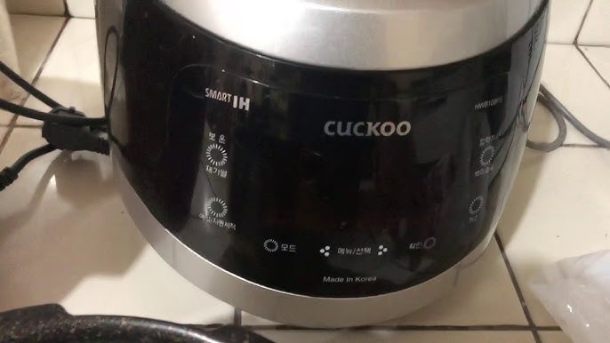 CUCKOO RICE COOKER - SET VOICE GUIDE TUTORIAL 