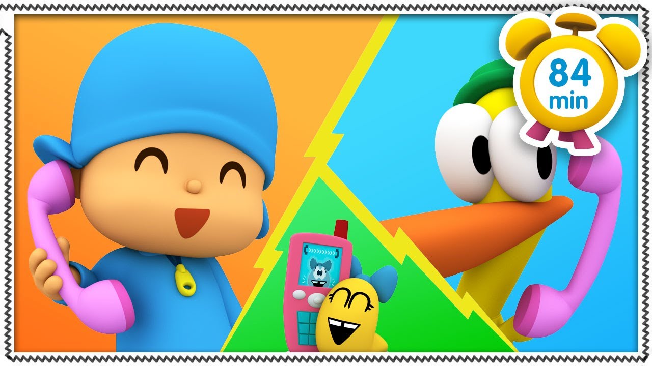 Pocoyo In English The Telephone Call 84 Min Full Episodes Videos And Cartoons For Kids Youtube