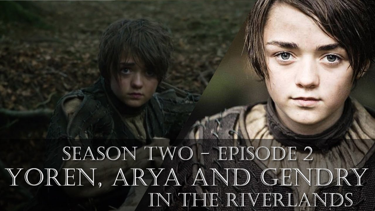 Yoren, Arya and Gendry In The Riverlands Arya Stark Game of Thrones