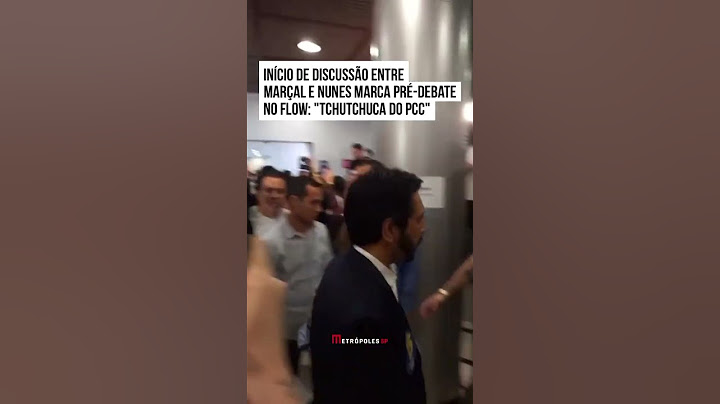 Início de discussão entre Marçal e Nunes marca pré-debate no Flow: "Tchutchuca do PCC"