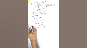 JEE mains logic gate problem #jee2023 #physics #electronics #logicgate #semiconductor