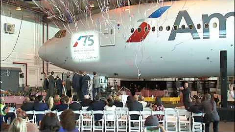 American Airlines employee celebrates 75 years on ...