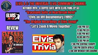 Download Mp3 ELVIS A-Z-OCTOBER 19TH.. A COFFEE DATE WITH ELVIS FANS EP 54 Gudang lagu Download Mp3 ELVIS A-Z-OCTOBER 19TH.. A COFFEE DATE WITH ELVIS FANS EP 54