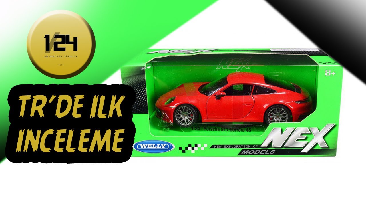 1/24 Welly | Porsche 911 Carrera 4S | TR'de ilk İnceleme !
