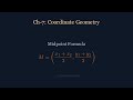 Coordinate Geometry | Class 10 Maths Chapter 7 All Important Formulas #maths #codematrixvishal