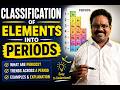 Classification of Elements into Periods | Chemistry Class for All Competitive Exams