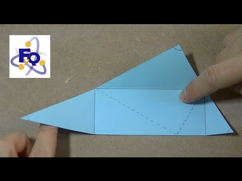 Geometría con papel doblado - YouTube