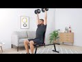 Banc de musculation pliable 500  corength