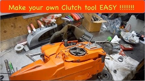 DIY Husqvarna Chainsaw Clutch Removal