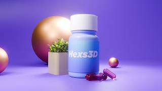 Create a Intermediate 3D Pill Bottle with Materials in Blender