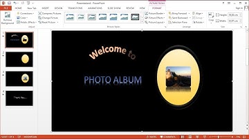 Tutorial PowerPoint 2013 |Cara Membuat Presentasi Animasi Slide Show Foto dengan Music di PowerPoint
