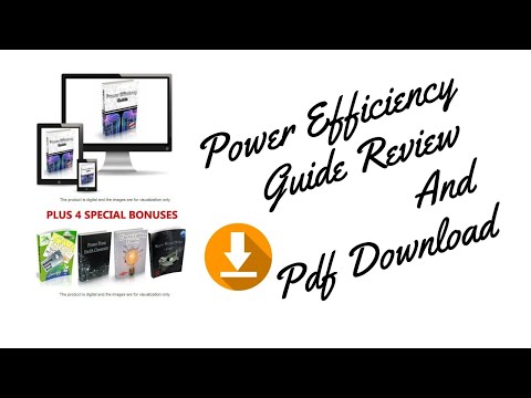 Power Efficiency Guide Review and Pdf Download - YouTube