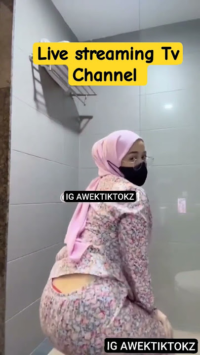 Jilbab goyang bokong mulus